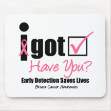 Breast Cancer Get Checked v5 Mouse Pad
