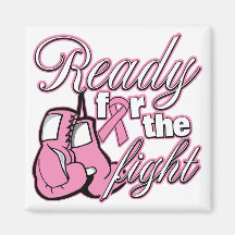 Breast Cancer Gloves Ready For The Fight Magnets