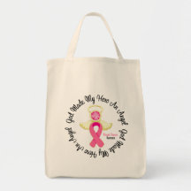 Breast Cancer God Made My Hero An Angel Bags