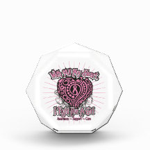 Breast Cancer Heart I Fight Like A Girl Award