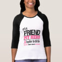 Breast Cancer Hero (Friend) t-shirts