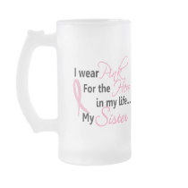 Breast Cancer HERO IN MY LIFE, MY SISTER 1 Coffee Mugs