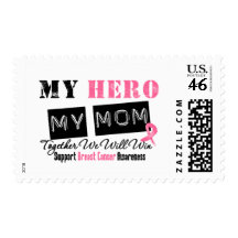 Breast Cancer HERO My Mom Stamps