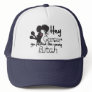 Breast Cancer Hey You Picked The Wrong Bitch Mesh Hats