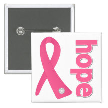 Breast Cancer Hope Ribbon Pin