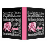 Breast Cancer Hope Tribute Collage Binder
