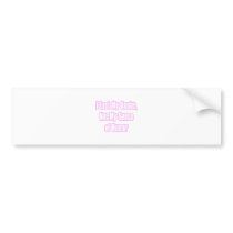 Breast Cancer Humor bumper stickers