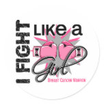 Breast Cancer I Fight Like A Girl 13.2 stickers
