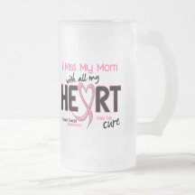Breast Cancer I Miss My Mom Mugs