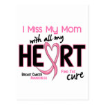 Breast Cancer I Miss My Mom Postcards