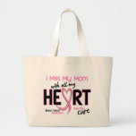 Breast Cancer I Miss My Mom Tote Bag