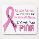 Breast Cancer I Proudly Wear Pink 1 Mouse Pads