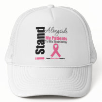 Breast Cancer I Stand Alongside My Patients Mesh Hat
