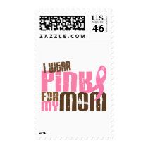 Breast Cancer I WEAR PINK FOR MY M 6.3 Stamps
