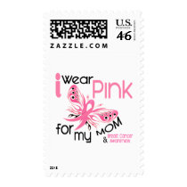 Breast Cancer I WEAR PINK FOR MY MOM 45 Postage