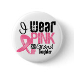 Breast Cancer I Wear Pink Ribbon For Granddaughter