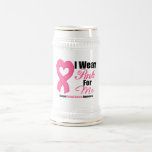 Breast Cancer - I Wear Pink Ribbon For Me Mugs