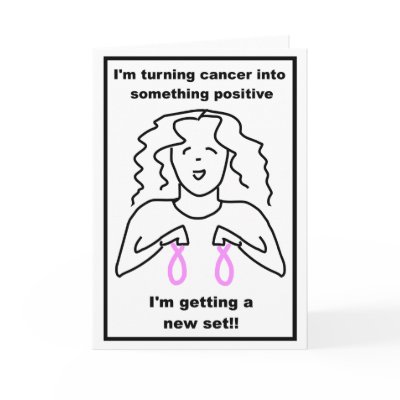 Breast Cancer - I'm getting a new set !! Greeting Cards by HeyLookatThis