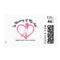 Breast Cancer In Memory of My Aunt Postage Stamp