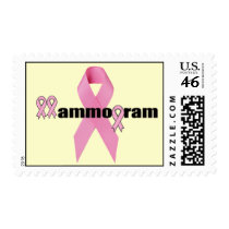 Breast Cancer Mammogram Postage stamps