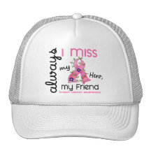 Breast Cancer Miss My Friend 3 Hats