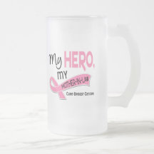 Breast Cancer MY HERO, MY MOTHER-IN-LAW 42 Mugs