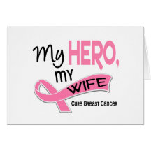 Breast Cancer MY HERO, MY WIFE 42 Cards