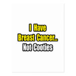 Breast Cancer...Not Cooties Post Cards