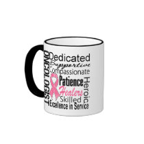 Breast Cancer Oncologist Collage mugs by giftsforawareness Breast Cancer Oncologist Collage mugs