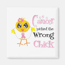 Breast Cancer Picked The Wrong Chick Magnet