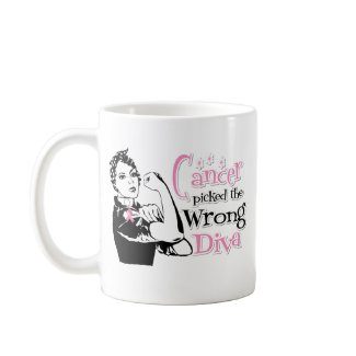 Breast Cancer Picked The Wrong Diva Mug