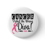 Breast Cancer Picked The Wrong Diva v2 buttons