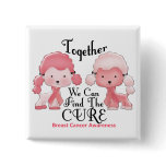 Breast Cancer Pink Poodles Together 2