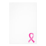 Breast Cancer Pink Ribbon 3 Stationery Design