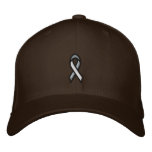 Breast Cancer Pink Ribbon Embroidered Baseball Cap