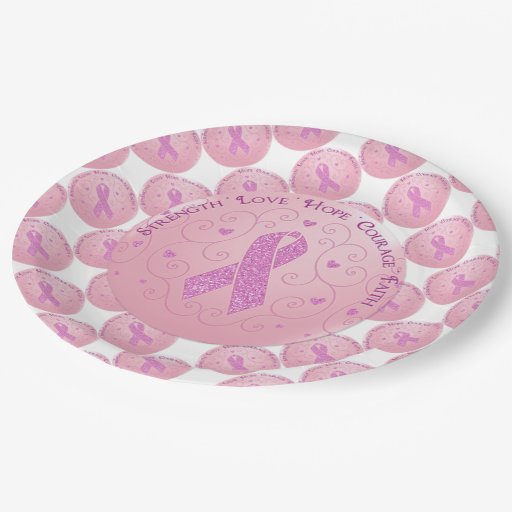 breast-cancer-pink-ribbon-paper-plates-zazzle