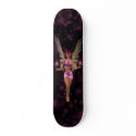 Breast Cancer Pink Ribbon Sexy Skateboard Deck