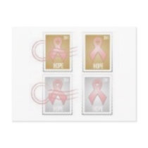breast cancer postcards