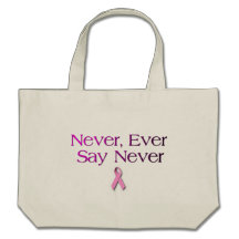 Breast Cancer Quote Bag