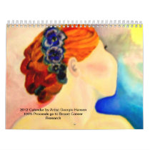 Breast Cancer Research Calendar by Georgie Hanson