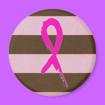 breast cancer ribbon magnets