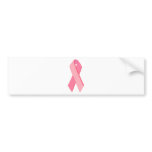 Breast Cancer Ribbon Original design! Bumper Sticker