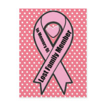 Breast Cancer Ribbon Post Cards