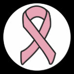 Breast Cancer Ribbon Sticker - Customized