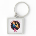 Breast Cancer - Rosie The Riveter - We Can Do It Keychains