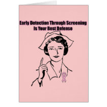 Breast Cancer Screening Greeting Cards