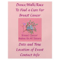 Breast Cancer Sisters flyers by orsobear Breast Cancer Sisters flyers