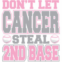Breast Cancer Steal 2nd Base 2 Cut Out