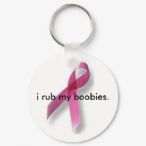breast cancer stinks. keychains