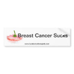 Breast Cancer Sucks bumper stickers